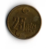 T.C. 25 000 Lira 2003 (mp1963) thumbnail 2