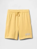 GAP 742934003 V-Frch Ft Logo Erkek Çocuk Şort thumbnail 5
