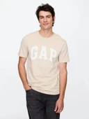 GAP 856659023 V-Everyday Soft Basic Logo T Erkek Tişört thumbnail 1