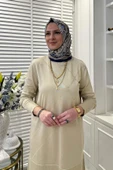Gonca Taşlı Triko Tunik Taş thumbnail 2