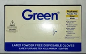 Green Latex Pudrasız Eldiven M thumbnail 1