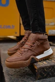 Bağcıklı Erkek Sneaker Bot Taba thumbnail 2