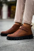 Cırtlı Erkek Sneaker Bot Taba thumbnail 3