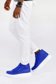 Bağcıklı Erkek Sneaker Bot Saks Mavi thumbnail 2