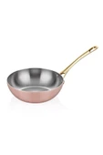 Altınbaşak  Multi Metal Bakır Wok Tava 24cm thumbnail 1