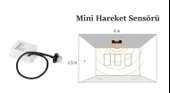 Ct-9188 Mini Tip Sensör Sıva Altı Sensör 360 Derece 800W thumbnail 2