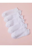 Unisex Düz 5'li Patik Çorap thumbnail 3