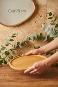 BAMBUM Lily - Dönen Servis Tabağı 28 Cm thumbnail 2
