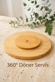 BAMBUM Lily - Dönen Servis Tabağı 28 Cm thumbnail 4