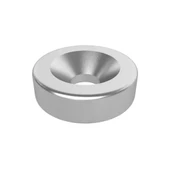 4 Adet 10mm x 3mm Yuvarlak 3mm Havşa Delikli Mıknatıs  Disk Neodyum Buzdolabı Ofis Yazı Not Tahtası Ev Hobi Oyuncak Sihirbazlık Temizlik Kilit thumbnail 4