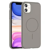 iPhone 11 Kılıf Magsafe Şarj Özellikli Ruby Sert Kılıf thumbnail 4