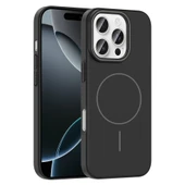 iPhone 16 Pro Kılıf Kablosuz Şarj Özellikli Ruby Silikon Kapak thumbnail 10