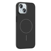 iPhone 15 Kılıf Kablosuz Şarj Özellikli Ruby Silikon Kapak thumbnail 4