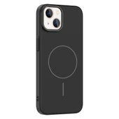 iPhone 13 Kılıf Kablosuz Şarj Özellikli Ruby Silikon Kapak thumbnail 4
