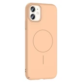 iPhone 11 Kılıf Kablosuz Şarj Özellikli Ruby Silikon Kapak thumbnail 4