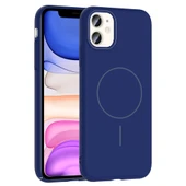 iPhone 11 Kılıf Kablosuz Şarj Özellikli Ruby Silikon Kapak thumbnail 11
