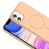 iPhone 11 Kılıf Kablosuz Şarj Özellikli Ruby Silikon Kapak thumbnail 7