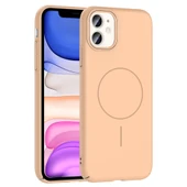 iPhone 11 Kılıf Kablosuz Şarj Özellikli Ruby Silikon Kapak thumbnail 9