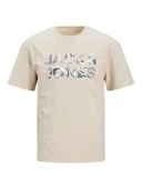 Jack Jones Ebran Logo Erkek Tişört 12268127 thumbnail 1