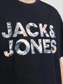 Jack Jones Ebran Logo Erkek Tişört 12268127 thumbnail 2