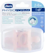 Chicco PhysioForma Soft 2'li Silikon Emzik 2-6 Ay Kız thumbnail 2
