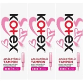 Kotex Aplikatörlü Tampon Süper 24 Lü Set (3PK*8) thumbnail 1