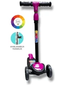 Swing Scooter Işıklı - Pembe (Kutulu) thumbnail 3