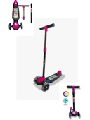 Swing Scooter Işıklı - Pembe (Kutulu) thumbnail 6