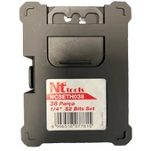 Nt Tools Ncseth038 S2 Bits Set 1/4" 38 Parça thumbnail 2