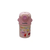 TAROS MATARA 500 ML PEMBE LİFE FİGÜRLÜ ANIMALS ÇELİK thumbnail 2
