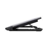 Classone Mila Serisi M2 R-TYPE 13-17 inch RGB Işıklı, 2 Büyük Fan, Telefon Standı,2 USB Notebook Soğutucu Stand thumbnail 2