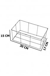 Makrome Tel Sepet Orta Boy 15x30x17 cm thumbnail 2