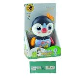 Oyuncak Penguen Işıklı Sesli Sevimli Penguen 16 Cm thumbnail 1