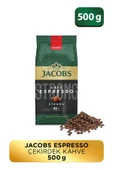 Jacobs Cafe Espresso Strong Çekirdek Kahve 500 gr thumbnail 1