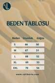 Gofret Desen Gömlek - Bej thumbnail 4