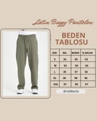 Latin Baggy Pantolon - Ham Natural thumbnail 8