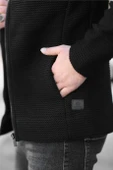 Siyah Erkek Premium Çelik Örgü  Ceket thumbnail 3