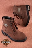 HARLEY DAVIDSON - GIBSON - BLACK NUBUK BOT thumbnail 4