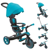 Globber Explorer 4in1 Trike Bisiklet - Mavi thumbnail 1