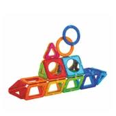 Magformers Mıknatıslı Basic Plus Set - 30 Parça thumbnail 4