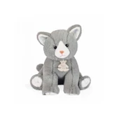 Doudou Gri Yavru Kedi 18 cm thumbnail 2