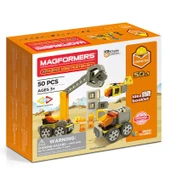 Magformers Mıknatıslı Construction Set - 50 Parça thumbnail 2