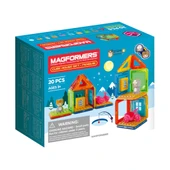 Magformers Mıknatıslı Cube House Set - Penguin - 20 Parça thumbnail 8