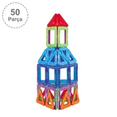 Magformers Mıknatıslı Basic Set - 50 Parça thumbnail 1