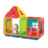 Magformers Mıknatıslı Cube House Set - Penguin - 20 Parça thumbnail 4