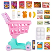 Battat Market Arabası - Pembe thumbnail 4