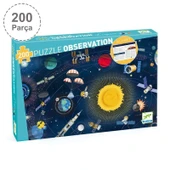 Djeco Klasik Puzzle 200 Parça - The Space thumbnail 1