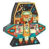 Djeco Dekoratif Puzzle 54 Parça - Space Station thumbnail 1