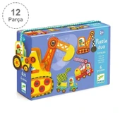 Djeco İkili Puzzle - Vehicles thumbnail 1