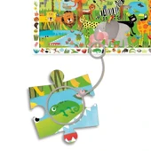 Djeco Klasik Puzzle 35 Parça - Jungle thumbnail 3